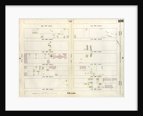 Map bounded by West 57th Street, East 57th Street, Fourth Avenue, East 57th Street, West 57th Street, Sixth Avenue. 1857 by Anonymous