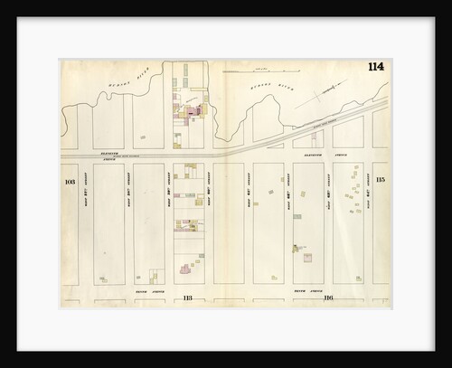 Map bounded by West 64th Street, Tenth Avenue, West 57th Street, Hudson River. 1857 by Anonymous