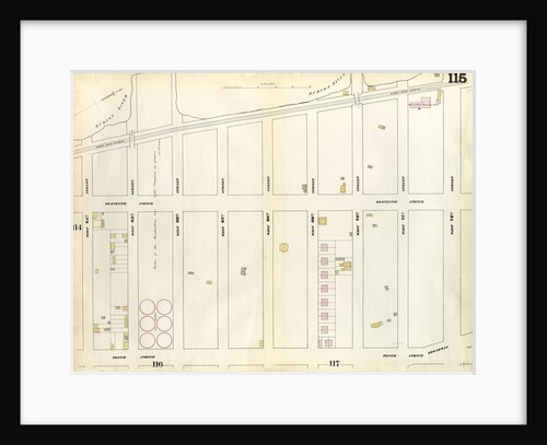 Map bounded by West 72nd Street, Tenth Avenue, West 64th Street, Hudson River. 1857 by Anonymous