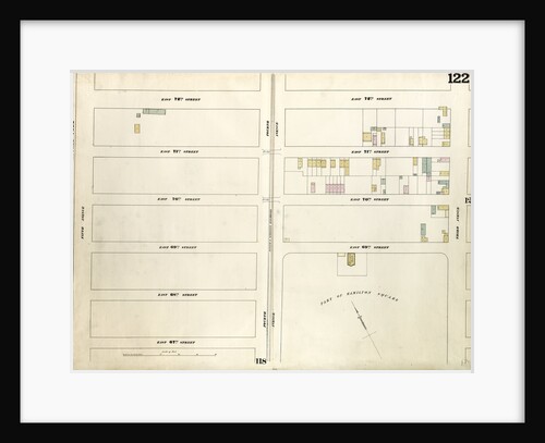 Map bounded by East 72nd Street, Third Avenue, East 67th Street, Fifth Avenue. 1857 by Anonymous