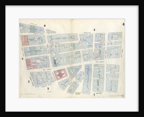 Map bounded by Maiden Lane, South Street, Old Slip by Anonymous
