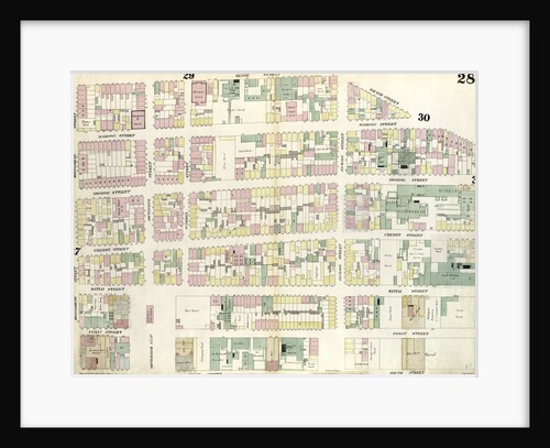 Map bounded by Henry Street, Grand Street, Corlears Street, South Street, Montgomery Street. 1857 by Anonymous