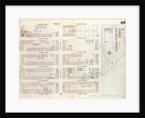 Map bounded by East 22nd Street, East River, East 20th Street, Avenue A, East 17th Street, Second Avenue. 1857 by Anonymous