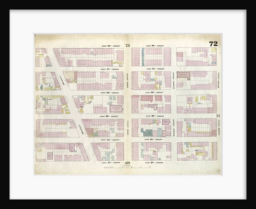 Map bounded by West 32nd Street, East 32nd Street, Fourth Avenue, East 27th Street, West 27th Street, Sixth Avenue. 1857 by Anonymous