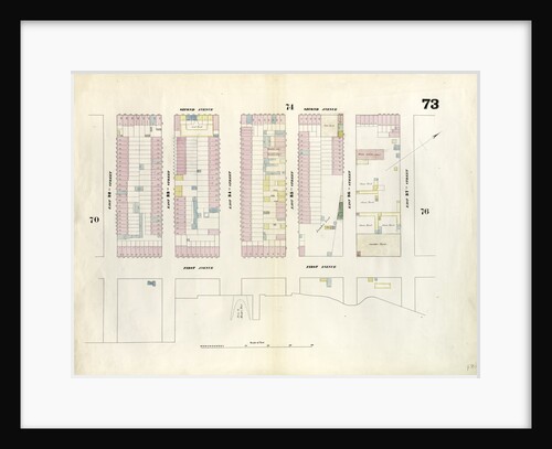 Map bounded by East 37th Street, East River, East 32nd Street, Second Avenue. 1857 by Anonymous