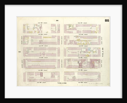 Map bounded by West 27th Street, Sixth Avenue, West 22nd Street, Eighth Avenue. 1857 by Anonymous