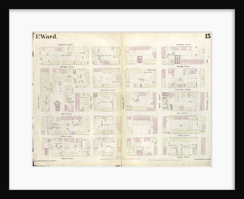 Map bounded by Concord Street, Duffield Street, Willoughby Street, Adams Street. 1855 by Anonymous