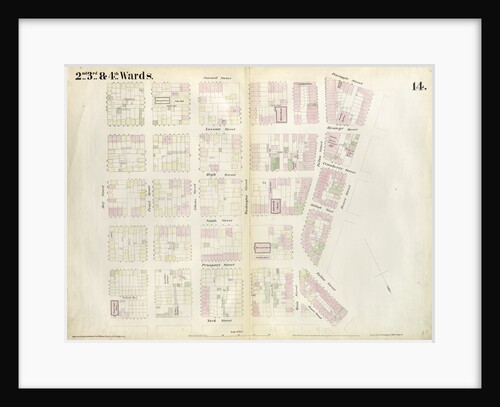 Map bounded by Market, James Street, York Street, Jay Street, Concord Street, Fulton Avenue, Pineapple Street, Henry Street, Fulton Avenue. 1855 by Anonymous