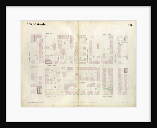 Map bounded by Montague Street, Court Street, Atlantic Street, Henry Street. 1855 by Anonymous