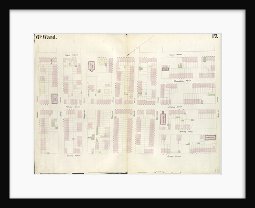 Map bounded by Atlantic Street, Court Street, Degraw Street, Henry Street. 1855 by Anonymous
