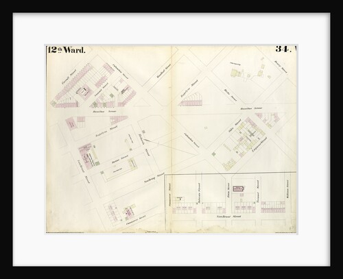 Map bounded by Carroll Street, Columbia Street, Rapelye Street, Henry Street, Luquer Street, Commerce Street, Richards Street by Anonymous