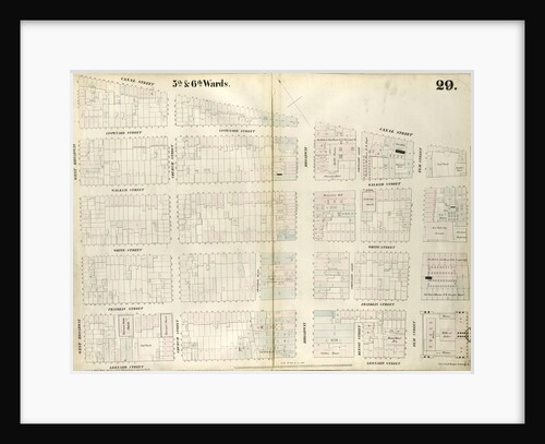 Map bounded by Canal Street, Centre Street by Anonymous
