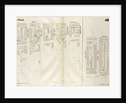 Map bounded by Eighth Street, East River, Third Street, Avenue D, Sixth Street, Avenue C. 1852, 1854 by Anonymous