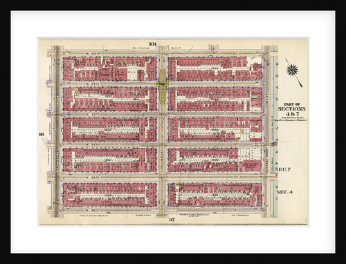 Bounded by W. 100th Street, Central Park West, W. 95th Street, and Amsterdam Avenue, New York by Anonymous
