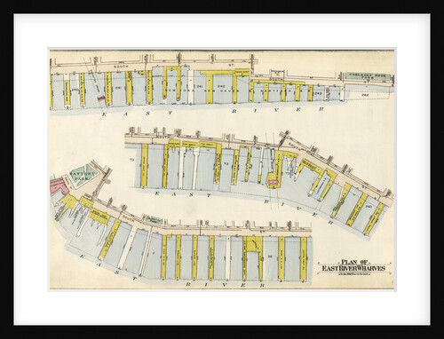 Bounded by Corlears Street, Pierhead Line Piers 45-1, Battery Park, Whitehall Street, and South Street, New York by Anonymous