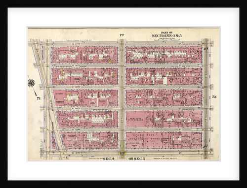 Bounded by W. 47th Street, Fifth Avenue, W. 42nd Street, and Broadway, New York by Anonymous