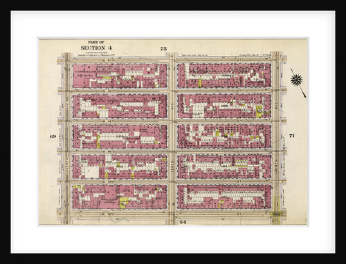 Bounded by W. 47th Street, Ninth Avenue, W. 42nd Street, and Eleventh Avenue, New York by Anonymous