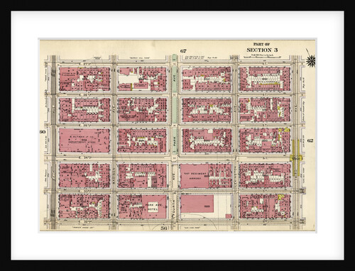 Bounded by E. 37th Street, Third Avenue, E. 32nd Street, and Fifth Avenue, New York by Anonymous