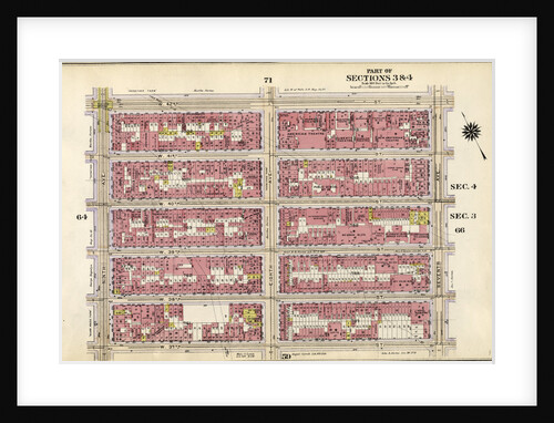 Bounded by W. 42nd Street, Seventh Avenue, W. 37th Street, and Ninth Avenue, New York by Anonymous