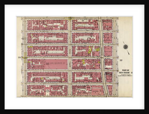 Bounded by W. 53rd Street, Seventh Avenue, W. 47th Street, and Ninth Avenue, New York by Anonymous