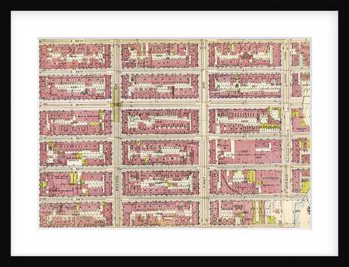 Bounded by E. 59th Street, Avenue A East River, E. 53rd Street and Third Avenue, New York by Anonymous