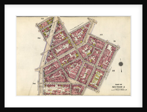 Bounded by Barrow Street, Bleecker Street, Cornelia Street, Sixth Avenue, W. 3rd Street, Sullivan Street, Bedford Street, Macdougal Street, King Street, Varick Street and Second Avenue Extension, New York by Anonymous