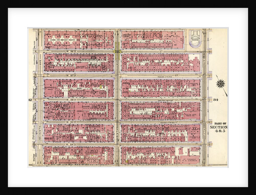 Bounded by Central Park South, Fifth Avenue, W. 53rd Street, and Seventh Avenue, New York by Anonymous