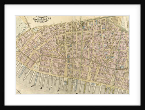 Part of Wards 1,2,4 & 6, New York City by Anonymous