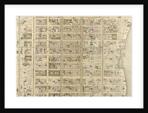 Bounded by E. 115th Street, East River Pleasant Avenue, E. 102nd Street and Fifth Avenue, New York by Anonymous