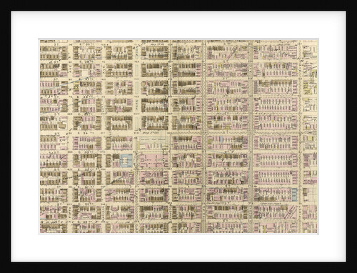 Bounded by W. 40th Street, E. 40th Street, First Avenue Harlem River, Lumber Yards, E. 27th Street, W. 27th Street and Sixth Avenue, New York by Anonymous