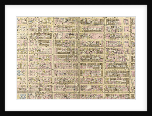 Bounded by W. 52nd Street, Sixth Avenue, W. 40th Street, and Hudson River Twelfth Avenue, New York by Anonymous