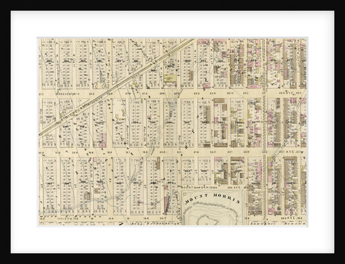 Bounded by Eighth Avenue, W. 129th Street, Fifth Avenue, W. 124th Street, Madison Avenue, W. 120th Street, Fifth Avenue and W. 110th Street, New York by Anonymous