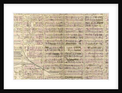 Bounded by W. 40th Street, Sixth Avenue, W. 27th Street and Twelfth Avenue, New York by Anonymous