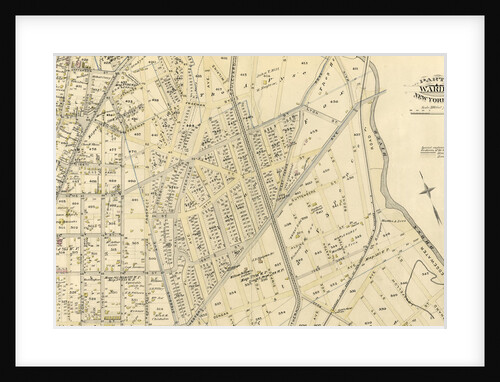 Bounded by Horton Street, Third Boston Road, Briston Street, ....Bronx River, Dickey Street, Hunt's Point Road, Southern Boulevard, ...... Clifton Street and Third Avenue, New York by Anonymous
