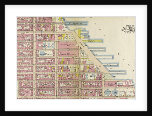Bounded by E. 25th Street, Exterior Street East River, Avenue C, E. 14th Street, and Second Avenue, New York by Anonymous
