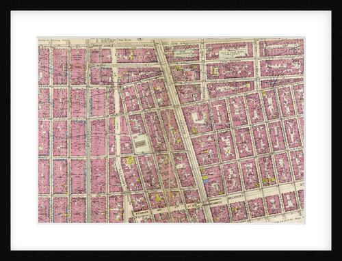 Bounded by W. 3rd Street, Great Jones Street,E. 3rd Street, Avenue A, Essex Street, Broome Street, and West Broadway, New York by Anonymous