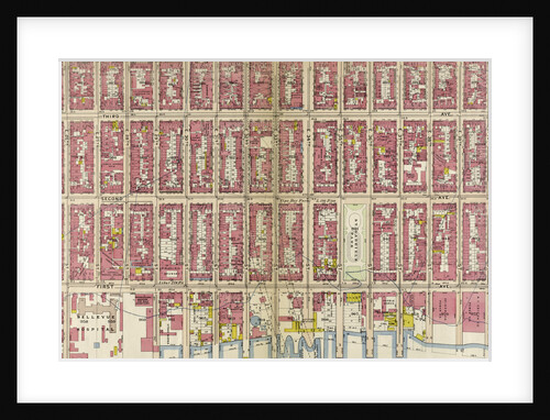 Bounded by Lexington Avenue, E. 40th Street, First Avenue East River, and E. 25th Street, New York by Anonymous