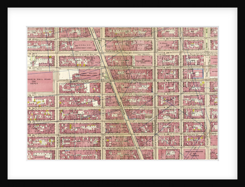 Bounded by W. 36th Street, E. 26th Street, Lexington Avenue, E. 25th Street, Madison Avenue, E. 26th Street, and Eighth Avenue, New York by Anonymous