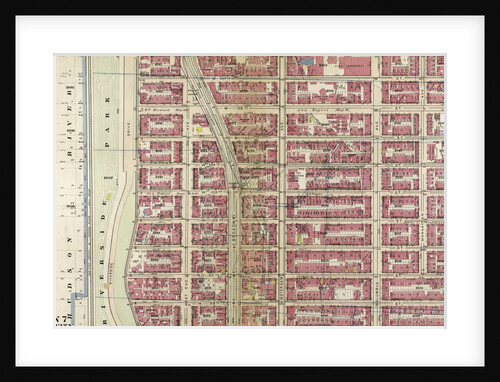 Bounded by W. 108th Street, Central Park West, W. 97th Street, and Hudson River, Riverside Park Riverside Drive, New York by Anonymous