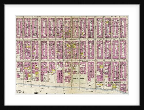Bounded by Second Avenue, E. 84th Street, East End Avenue, East River Exterior Street, and E. 68th Street, New York by Anonymous