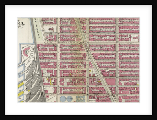 Bounded by W. 75th Street, Central Park West 8th Avenue, W. 64th Street, Hudson River Piers E-I, W. 72nd Street, and Riverside Avenue, New York by Anonymous