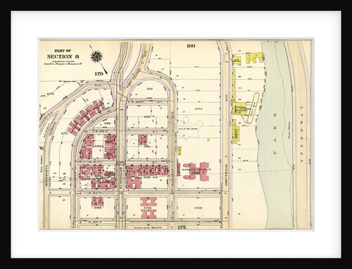 Bounded by Fairview Avenue, Isabella Heimath Home, Amsterdam Avenue Harlem River,W. 189th Street, W. 190th Street and Wadsworth Terrace, New York by Anonymous