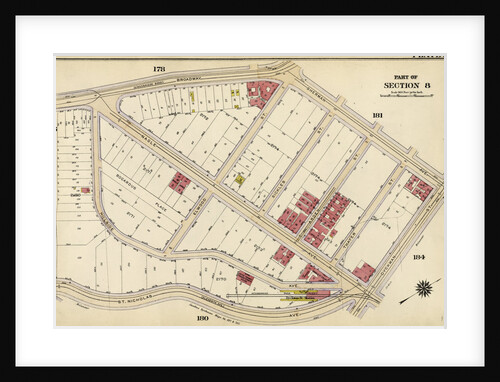 Bounded by Broadway, Sherman Avenue, Dyckman Street, St Nicholas Avenue and Fairview Avenue, New York by Anonymous