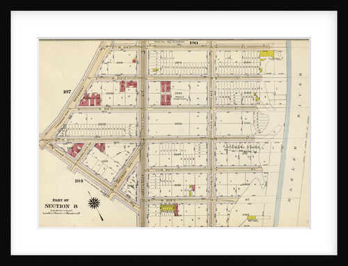 Bounded by W. 214th Street, Columbus Avenue Harlem River, W. 208th Street, Amsterdam Avenue, Ishan Street and Broadway, New York by Anonymous