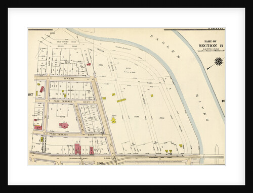 Bounded by Cold Spring Road, Indian Road Harlem River, Broadway, and W. 215th Street, New York by Anonymous