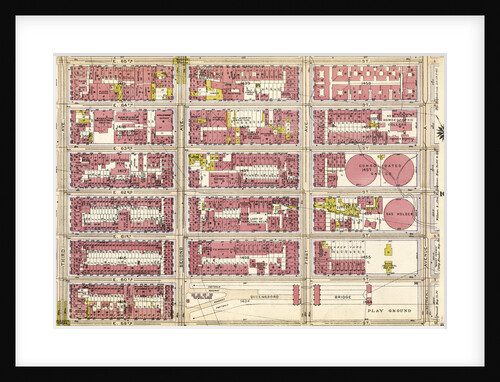 Bounded by E. 65th Street, Avenue A, E. 60th Street, Second Avenue, E. 59th Street and Third Avenue, New York by Anonymous