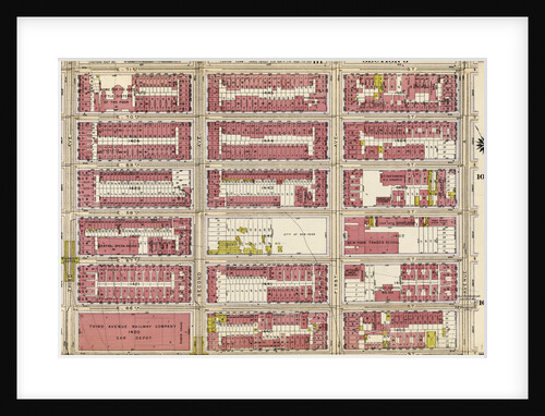 Bounded by E. 71st Street, Avenue A, E. 65th Street and Third Avenue, New York by Anonymous