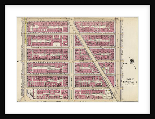 Bounded by W. 116th Street, Lenox Avenue, Cathedral Parkway and Eighth Avenue, New York by Anonymous