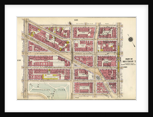 Bounded by Lawrence Street, W. 127th Street, Eighth Avenue, W. 122nd Street, Morningside Avenue, W. 123rd Street and Amsterdam Avenue, New York by Anonymous