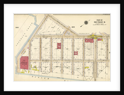 Bounded by Nagle Avenue, Amsterdam Avenue, W. 208th Street, Harlem River and Sherman's Creek Academy Street, New York by Anonymous